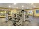 Fitness center with various exercise machines at 5807 Laurelcrest Gln, Palmetto, FL 34221