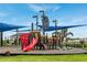 Pirate-themed playground with climbing features and slide at 5807 Laurelcrest Gln, Palmetto, FL 34221