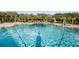 Resort-style pool with lounge chairs and umbrellas at 5807 Laurelcrest Gln, Palmetto, FL 34221