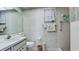 Clean bathroom with a shower, toilet, and vanity at 6809 9Th W Ave # 0, Bradenton, FL 34209