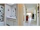 Bathroom with a shower/tub combo and vanity at 6809 9Th W Ave # 0, Bradenton, FL 34209