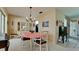 Charming dining room with a round table and six chairs at 6809 9Th W Ave # 0, Bradenton, FL 34209