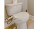 Bathroom with toilet and bidet at 14308 Edinburgh Moor Dr, Wimauma, FL 33598