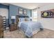 Bedroom with double bed and window at 32094 Eastern Redbud Br, San Antonio, FL 33576