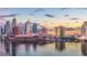 Tampa skyline at sunset at 32094 Eastern Redbud Br, San Antonio, FL 33576