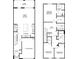 Two-story floor plan showcasing a spacious layout with 3 bedrooms and a large great room at 32094 Eastern Redbud Br, San Antonio, FL 33576