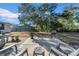 Paved patio area in backyard perfect for grilling and relaxation at 753 37Th S Ave, St Petersburg, FL 33705