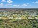Aerial view of a community situated near conservation land at 243 Rotonda S Blvd, Rotonda West, FL 33947