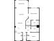 Floor plan showing living areas, kitchen, bedrooms, bathrooms, and screened porch at 2061 Willow Hammock Cir # 107, Punta Gorda, FL 33983