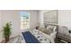 Cozy bedroom with large window and stylish decor at 2184 Hyatt Dr, Port Charlotte, FL 33948