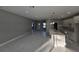 Modern kitchen with white cabinets, quartz countertops, and island at 2840 S Biscayne Dr, North Port, FL 34287
