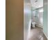Bathroom with a shower and toilet at 6629 Pineview Ter # 5-201, Bradenton, FL 34203