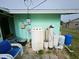 Exterior water system and filtration equipment at 1041 Porpoise Rd, Venice, FL 34293