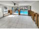 Gathering room with pool view, currently under renovation at 4430 Huntington Ne St, St Petersburg, FL 33703