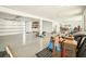Spacious garage with high ceilings and ample storage at 7801 9Th S Ave, St Petersburg, FL 33707