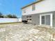 Backyard with patio and privacy fence at 7319 Lagoon Rd, Spring Hill, FL 34606