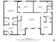 Floor plan showcasing a two-story home's bedrooms and Gathering room at 12211 Streambed Dr, Riverview, FL 33579