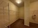 Spacious walk-in closet with carpet and wire shelving at 1570 Fox Grape Loop, Lutz, FL 33558