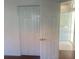 Spacious closet and entryway with neutral flooring and a view of the front door at 5923 Sandstone Ave, Sarasota, FL 34243