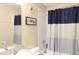 Bathroom featuring a shower/tub combination and a mirror at 15427 Winter Breeze Ln, Wimauma, FL 33598