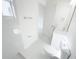 Bathroom featuring a single sink vanity and tiled floors at 37 Warrington Blvd, Port Charlotte, FL 33954