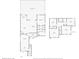 Detailed floor plan outlining the layout of the home, including room dimensions and relationships at 7480 Aguila Dr, Sarasota, FL 34240
