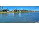 Beautiful water view from the backyard of a home in a lovely community at 4621 Mondrian Ct, Sarasota, FL 34240