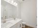 Contemporary bathroom with double sink vanity, sleek fixtures, and tile flooring at 466 Sun Chaser Dr, Nokomis, FL 34275