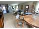 Open concept living area with spacious layout and modern furniture at 500 The Esplanade N # 405, Venice, FL 34285