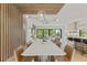 Bright and airy living space featuring a dining area, living room, and kitchen with modern lighting and decor at 415 N Bay Blvd, Anna Maria, FL 34216