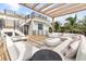 Roof deck featuring ample seating, shade covering and neighborhood views at 415 N Bay Blvd, Anna Maria, FL 34216