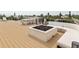 Entertaining rooftop with a fire pit and comfortable seating, perfect for enjoying outdoor gatherings at 415 N Bay Blvd, Anna Maria, FL 34216
