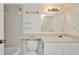 Cozy bathroom with tile flooring and a single sink vanity at 6320 Newtown Cir # 20B1, Tampa, FL 33615