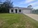 Charming single-story home with a well-manicured lawn and neutral color scheme at 3328 Circleville St, North Port, FL 34286