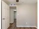 Bedroom with standard closet and neutral walls at 4702 E Idlewild Ave, Tampa, FL 33610