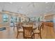 Inviting cafe area with multiple tables and chairs, perfect for casual dining and socializing at 606 Riviera Dunes Way # 604, Palmetto, FL 34221
