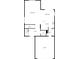 First floor layout featuring a living room, dining area, kitchen, foyer, WC, and garage at 12549 Chenwood Ave, Hudson, FL 34669