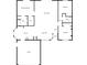 Detailed floorplan showcasing the layout of the bedrooms, bathrooms, kitchen, and living areas at 8103 Rhanbuoy Rd, Spring Hill, FL 34606