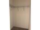 Walk-in closet features shelving and ample storage space at 7037 Towering Spruce Dr, Riverview, FL 33578