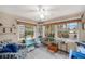 Cozy sunroom filled with natural light, stylish furnishings, and relaxing atmosphere at 1768 Suffolk Dr, Clearwater, FL 33756