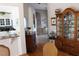 Dining Room features a view into the Kitchen and Hallway at 5011 88Th E St, Bradenton, FL 34211