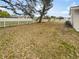 This spacious, fenced backyard is perfect for outdoor activities at 2642 49Th N St, St Petersburg, FL 33710