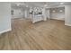 Open concept living space with kitchen and dining areas, perfect for modern living at 2642 49Th N St, St Petersburg, FL 33710