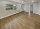 Bright and airy living room featuring stylish flooring and natural light at 2642 49Th N St, St Petersburg, FL 33710