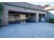 Three car garage with additional storage areas and convenient access at 7705 Weeping Willow Cir, Sarasota, FL 34241