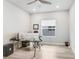 Bright office space featuring modern desk setup and a minimalist design at 31534 Westbury Estates Ave, Wesley Chapel, FL 33545