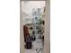 Organized pantry with shelving and stylish flooring, perfect for storing all your essentials at 12209 Putter Green Ct, New Port Richey, FL 34654