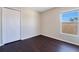 Bright bedroom with a window for natural light and closet space for efficient storage at 15107 Searobbin Dr, Lakewood Ranch, FL 34202