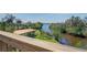 Water view from the homes private balcony at 373 Hile Ln, Punta Gorda, FL 33982