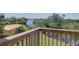 Scenic view from a wood deck overlooking the waterfront property at 373 Hile Ln, Punta Gorda, FL 33982